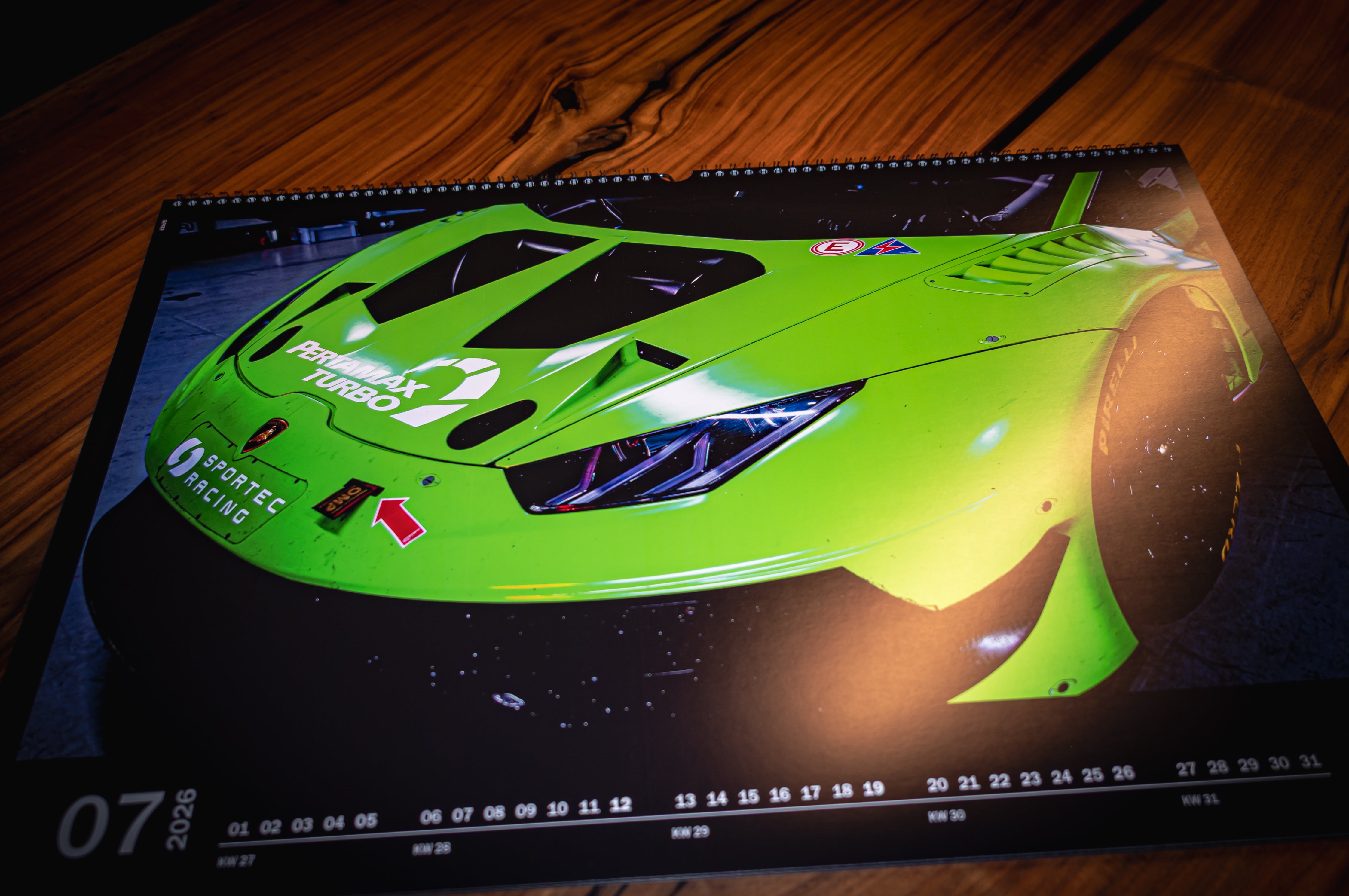 Wand Kalender - Racingcars 2026 - Bild 4